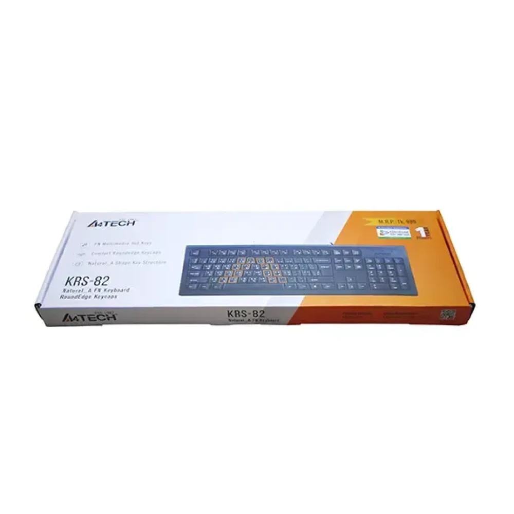 A4Tech Wired Multimedia Keyboard KRS-82