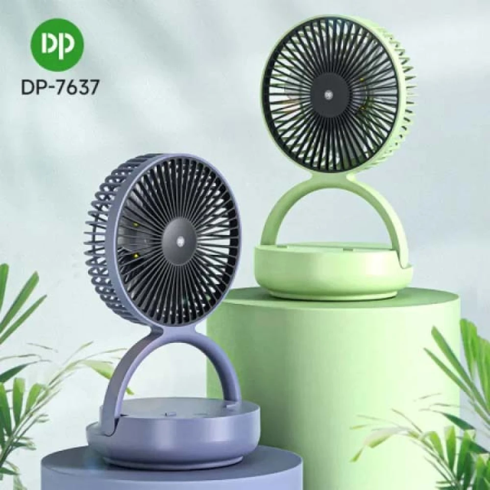 Automatic Rotating Fan With LED Light