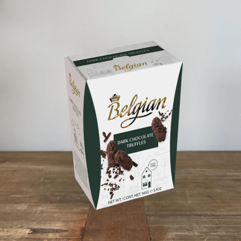 Belgian Dark Chocolate Truffles 145Gm BE