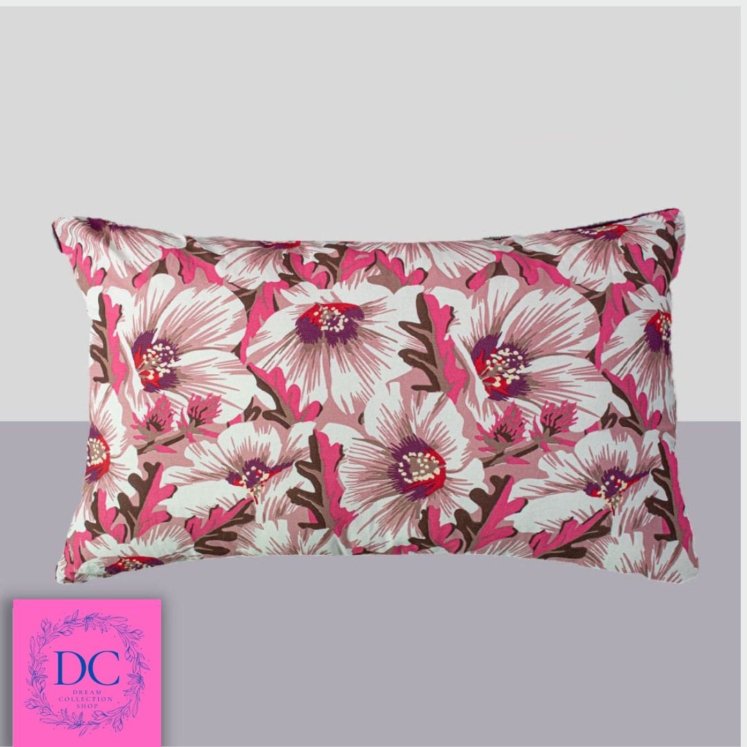 China Rose Head Pillow Case