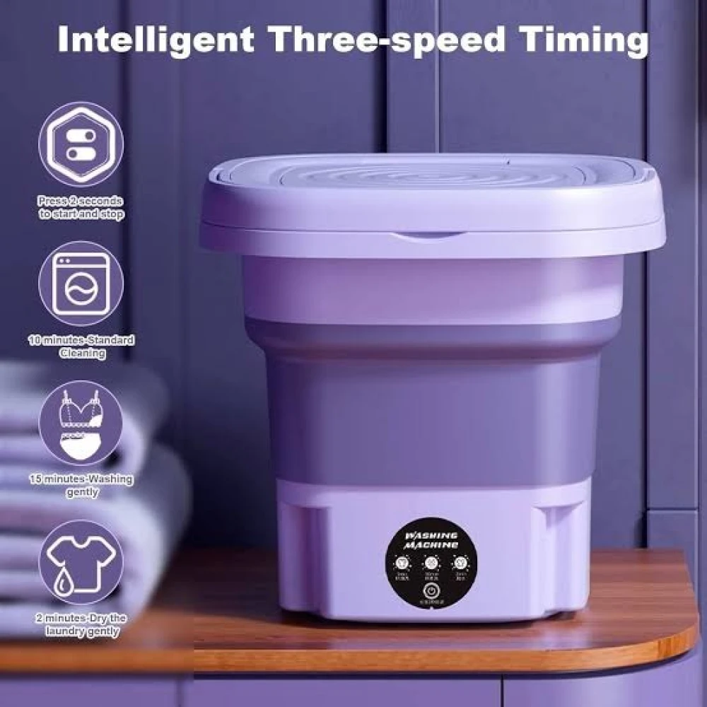 Foldable mini washing machine 9 liters