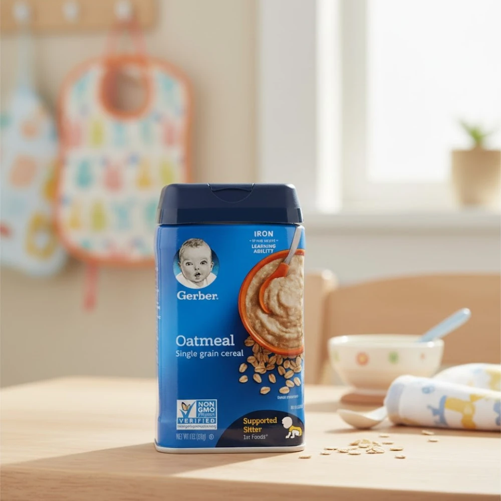 Gerber Oatmeal Single Grain Cereal - 227g