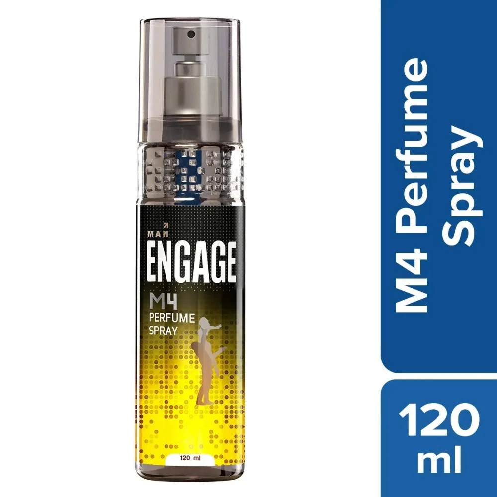 Indian product Body spray Man Engage M4 perfume spray used for male - 120 ml