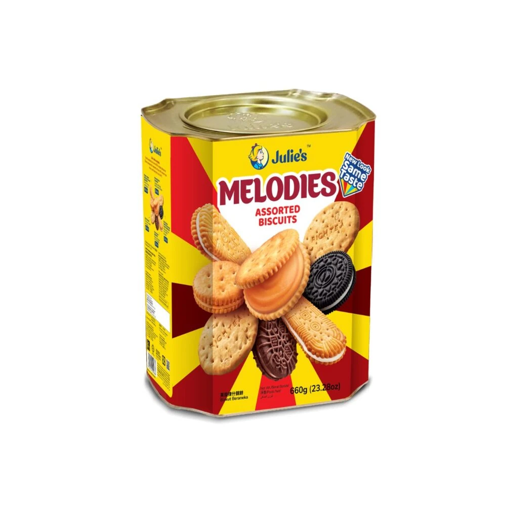 Julies Melodies Assorties Biscuites 660gm.
