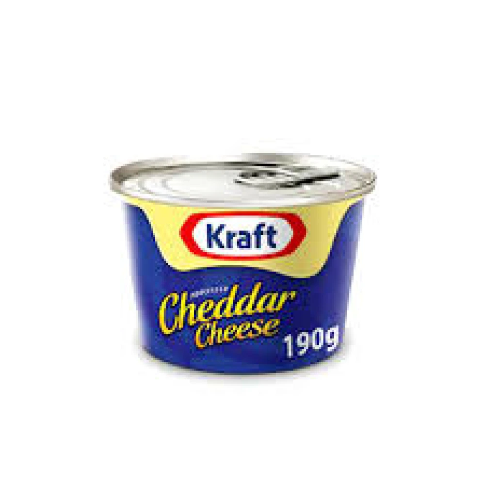 Kraft Cheddar Cheese Tin 190gm BH