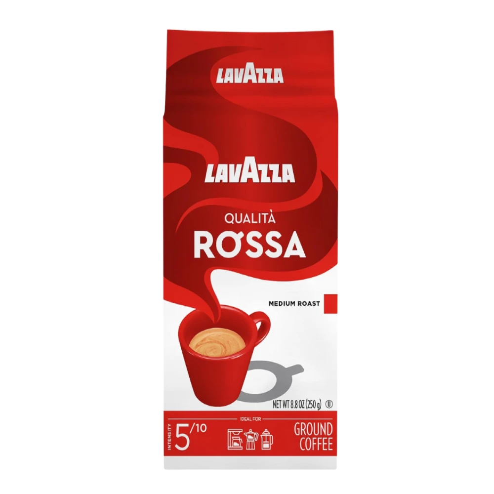 LAVAZZA GROUND QUALITA ROSSA 500GM