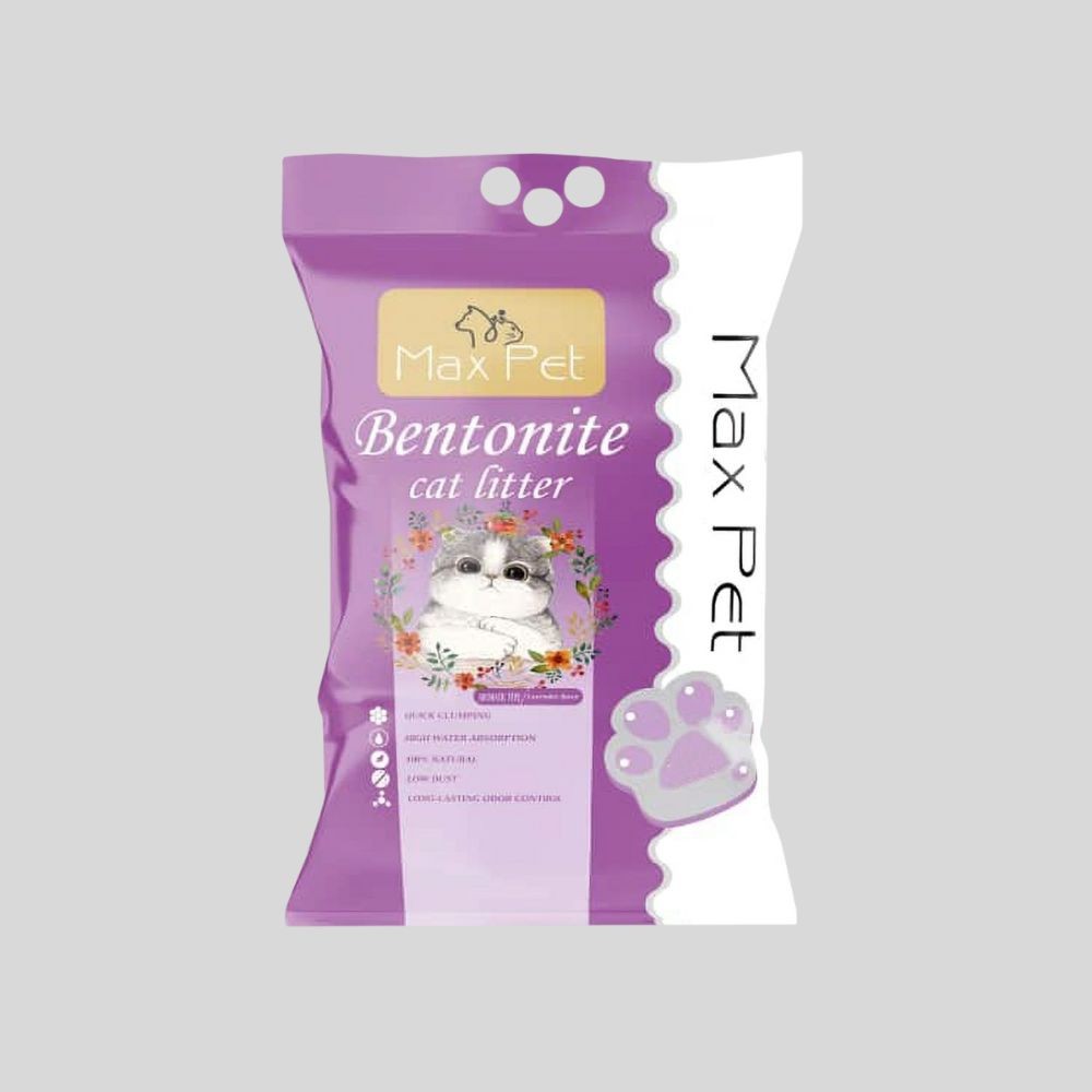 MaxPet Bentonite Cat Litter Lavender