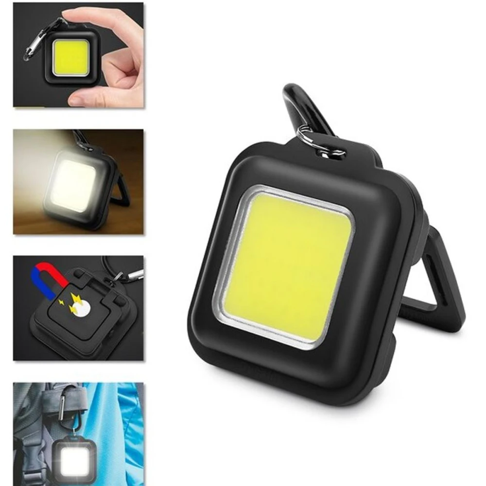 Mini Led Flashlight Work Light Portable Pocket Flashlight Keychains