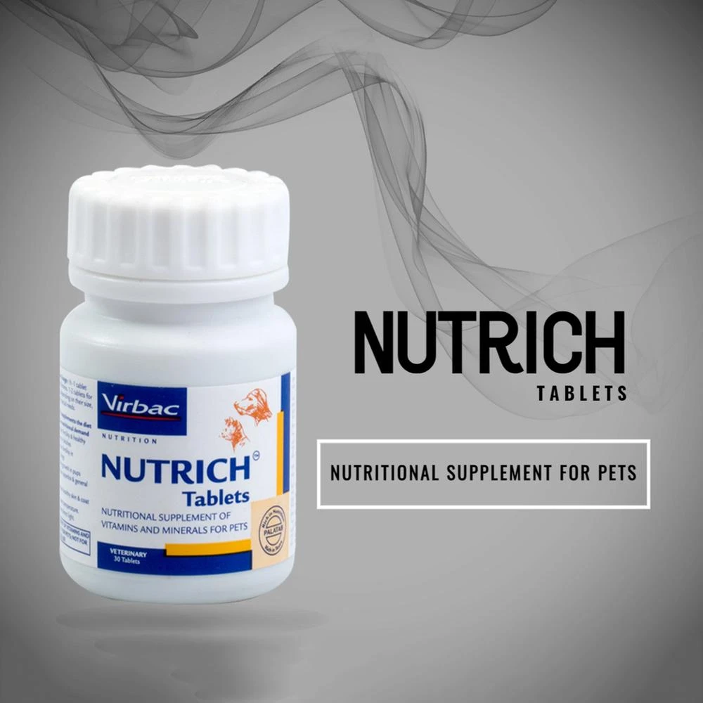 Nutrich Complete Nutritional Supplement Of Vitamins And Minerals 30Tablets.