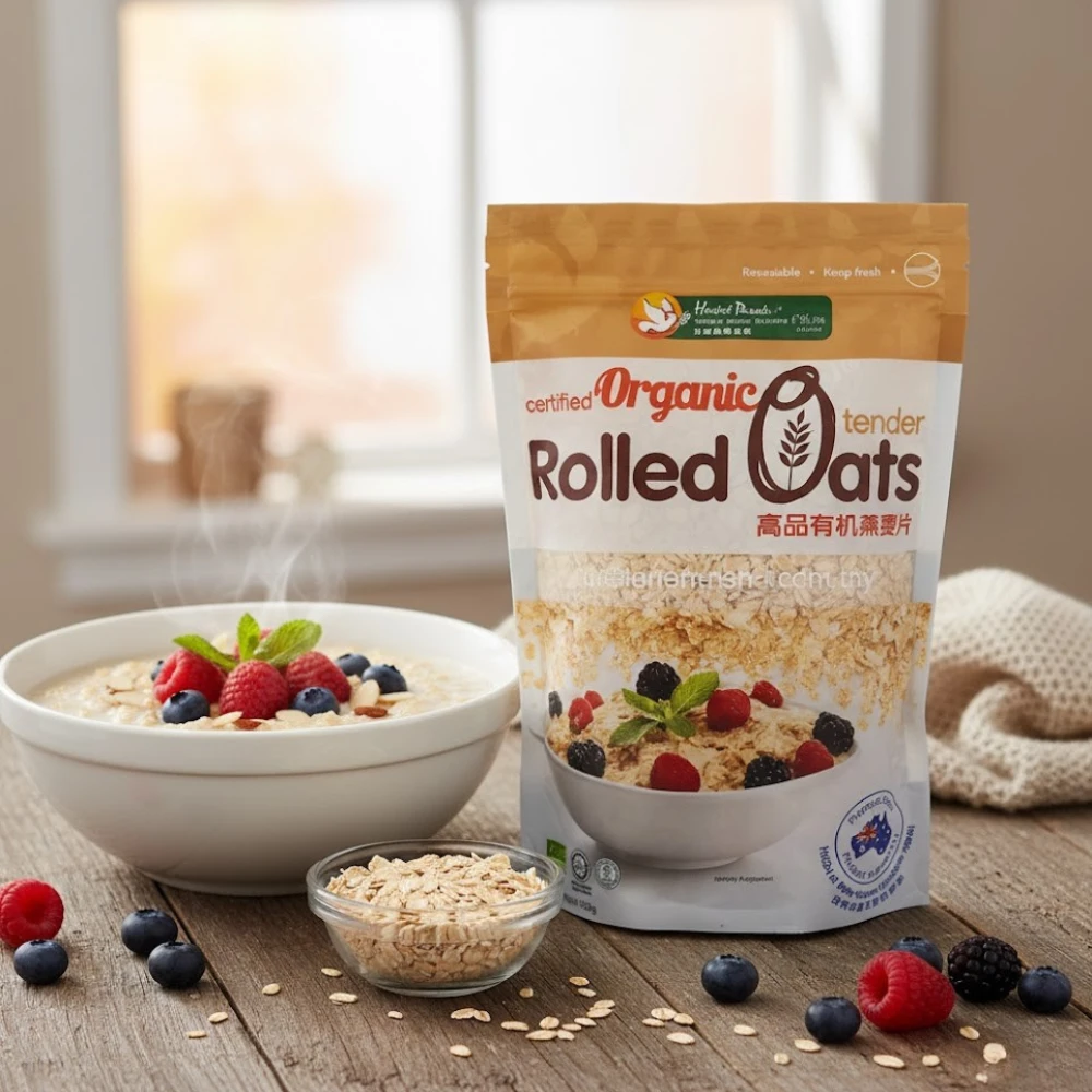 Organic Rolled Oats - 500g