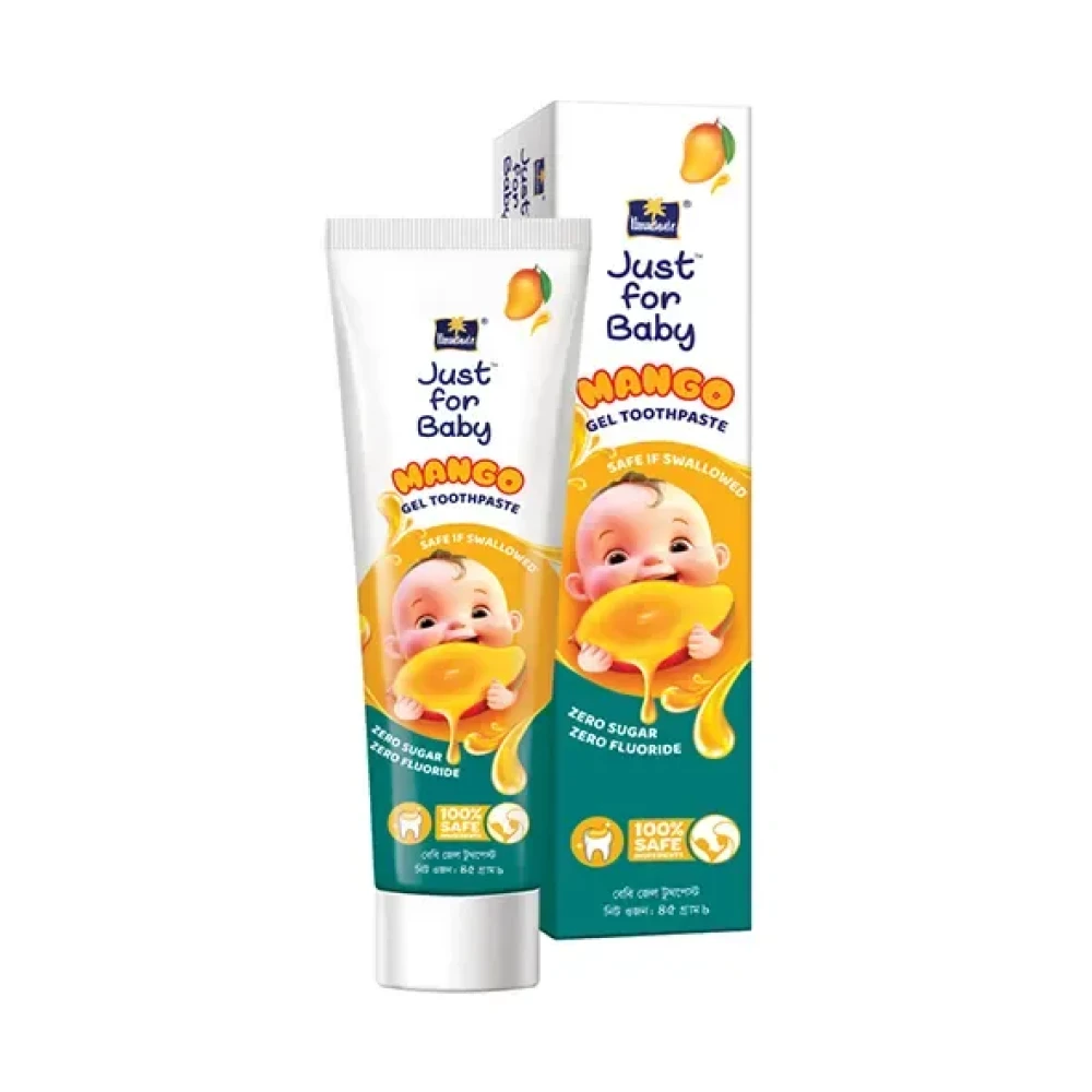 Parachute Just for Baby - Baby Gel Toothpaste (Mango) - 45g