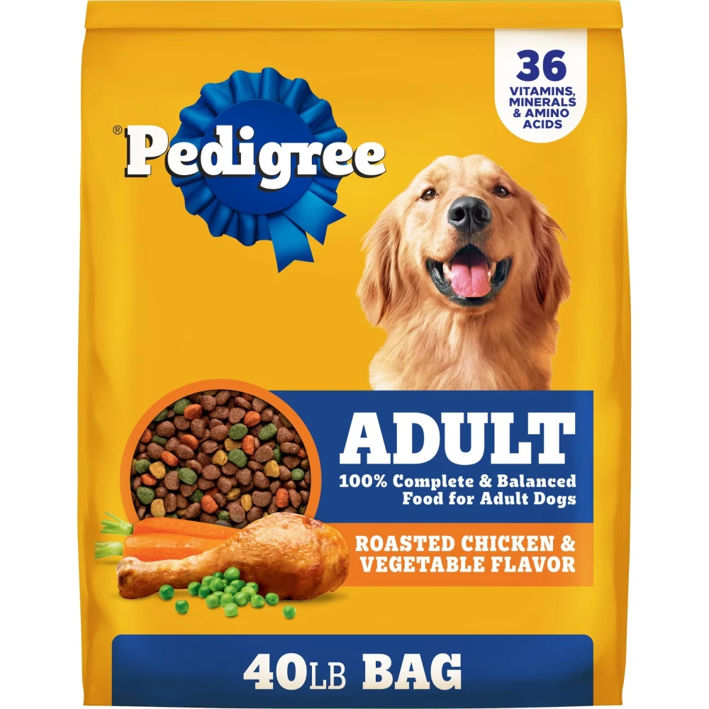 Pedigree Complete Nutrition Grilled Steak & Vegetable Flavor Dog Kibble Adult Dry Dog Food