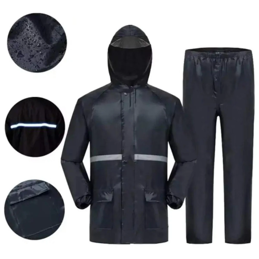 Raincoat super orbit colourful Multifunctional double part rain coat