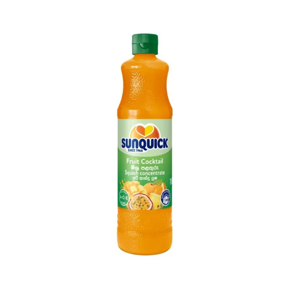 Sunquick Squash Concentrate Fruit Cocktail Drink 700Ml Lk